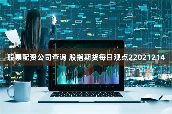 股票配资公司查询 股指期货每日观点22021214